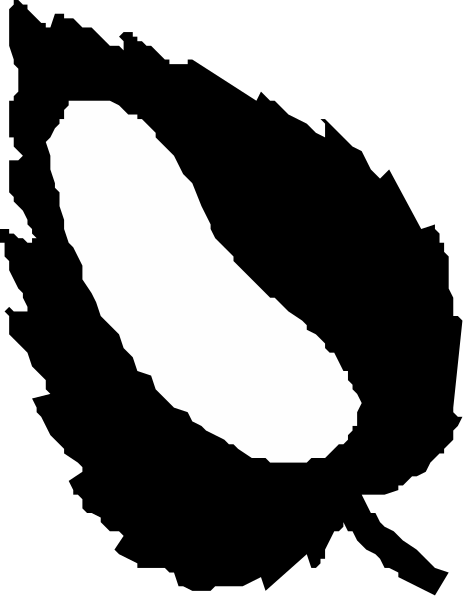 The image shows a banana with two distinct halves against a black background on the left side of an otherwise gray frame.