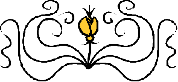 The image shows a black silhouette of an object with two visible parts against a light background; it is difficult to determine what exactly this object represents due to its abstract nature.