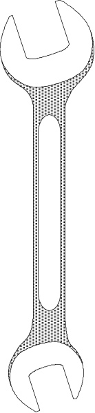 The image shows a black and white photo of an object with text on it that reads "SIC".