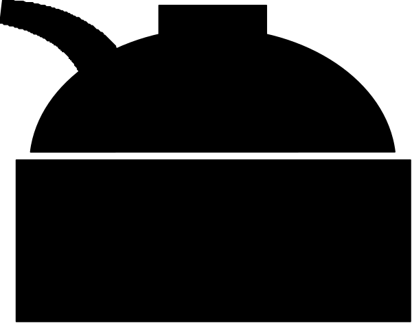 The image shows a black line with two white rectangles on either side of it against a gray background.