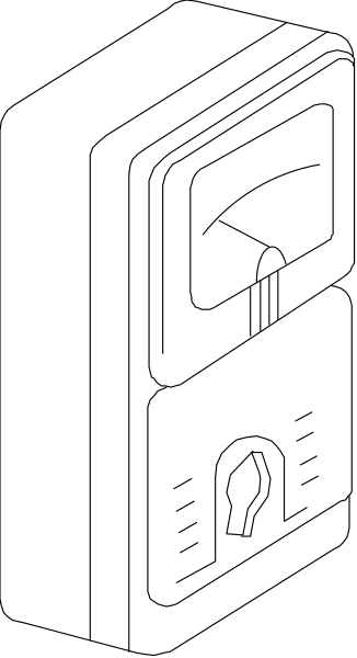 The image shows a black and white striped pattern with no distinguishable content within it.