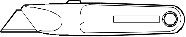 The image shows a gray background with two black lines that appear to be parallel but may have slight curvature at their ends; there is no text present in this clip-art image.
