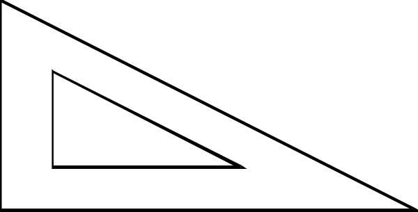 The image shows a black and white pixelated representation of an abstract design with geometric shapes resembling triangles and rectangles in various sizes forming what appears to be a stylized flag-like pattern on top, set against a gray background.