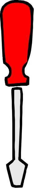 The image shows a red checkered flag with black stripes on either side of it against a gray background.