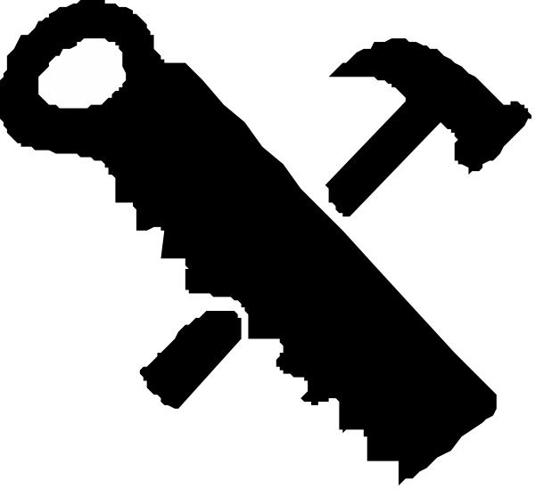 The black background of a night sky with no stars visible.