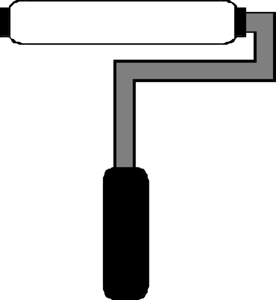 The black and white illustration shows a simple line drawing of an abstract light switch with two lines connected to it on what appears to be a wall in a room.