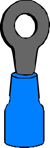 The image shows a wrench with blue handles on its side against a grey background.