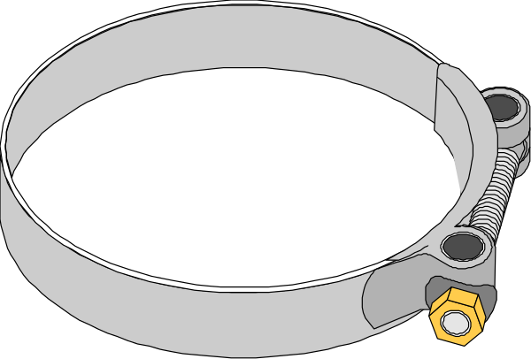 The black and white illustration shows a pair of pliers with an open handle on top left corner against a gray background; there is no text present in this image.