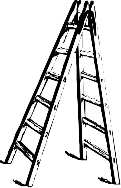 The black and white photo shows a building with many windows at nighttime from an angle that obscures its details but gives it a silhouette-like appearance against the dark sky background.