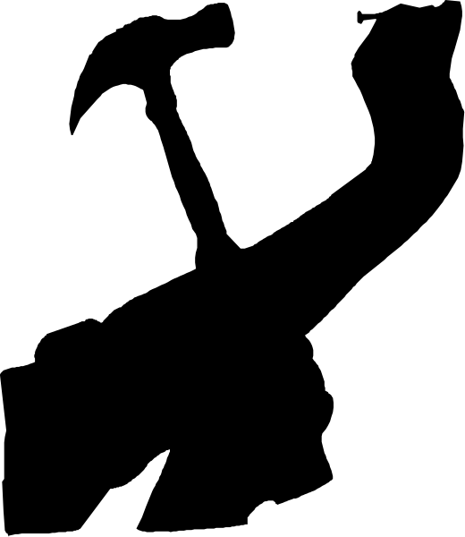 The image shows a black vertical stripe with white horizontal lines on either side of it against an indistinct background that appears to be grayish-brown in color.