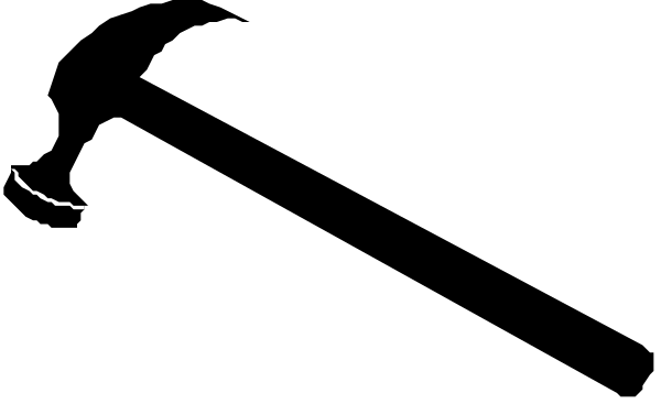 The image shows a black rectangle with two white lines on it against a gray background.