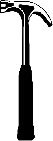 The image shows a black and white photo of an umbrella with its canopy open against a gray background.