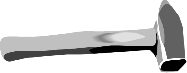 The image shows a knife with its blade pointing upwards against a dark background.