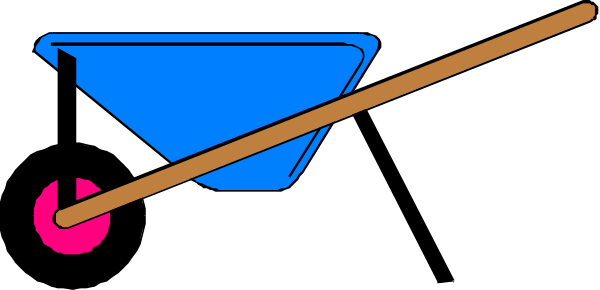 The image shows a blue bucket with two wooden sticks inside it on top of what appears to be an ice cream cone-shaped object in front of which there is text that reads "icecream".