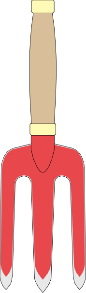 The image shows a red spatula with two handles on either side of it against a black background.