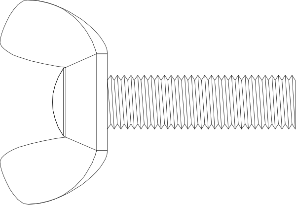 The image shows a black line with two white rectangles on either side of it against a gray background.