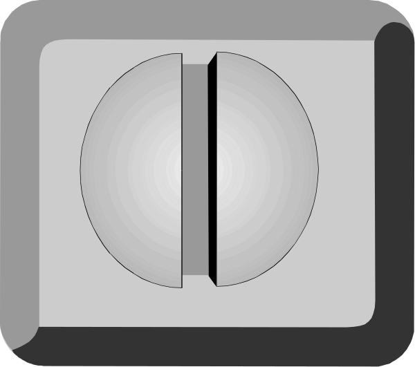 The image shows a closeup of an analog clock with its hands pointing to 12 o'clock on what appears to be a digital display screen in front of it. There is no text present within this small clip-art image, and there are no other objects or people visible besides the clock itself. No actions can be discerned from such limited information provided by the given description. The setting seems to focus solely on the timekeeping device without any additional context about its location in a room or environment.