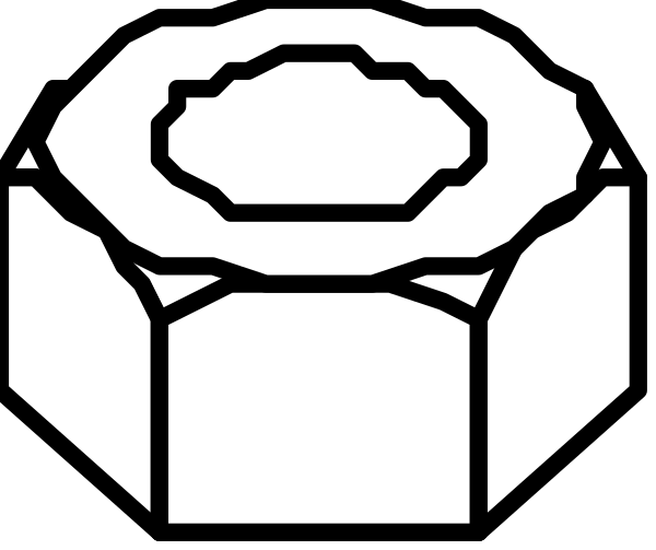 The image shows a black and white icon of two toilets side by side with no other discernible elements present.