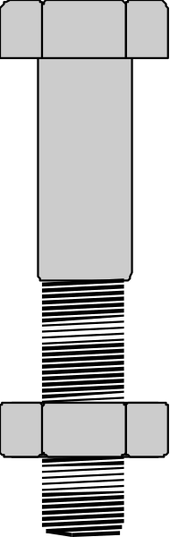 The image shows a pixelated representation of an upright figure with two arms extended outward on either side against a plain background.
