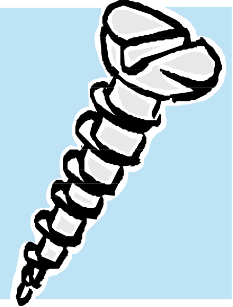 The image shows a black spiral with white spirals inside it on top of what appears to be water against blue sky background.