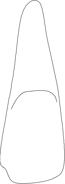The image shows a white candle with two wicks on either end against a dark background.