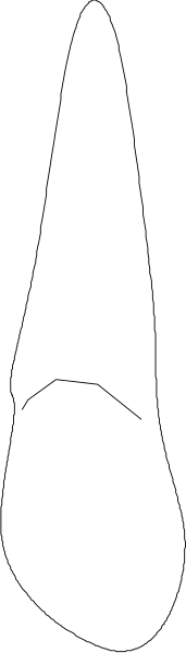 The image shows a simple black and white illustration of an ice cream cone with two scoops on top against a gray background.