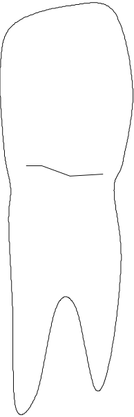 The image shows a simple black and white line drawing of two stick figures standing next to each other with their backs facing forward; there is no background detail provided in this clip-art representation.