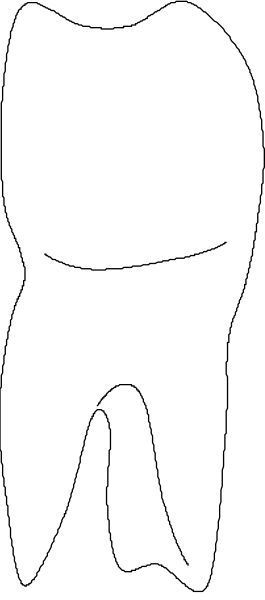 The image shows a black and white silhouette of an adult male figure standing against a light background with his back to us; he appears to be wearing pants that flare out at the bottom like bell-bottoms, but it's not clear if there is any detail on them or what they are made from.