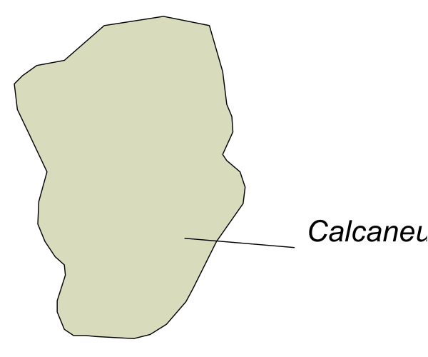 The image shows a map with two highlighted areas labeled "Croatia" on it.