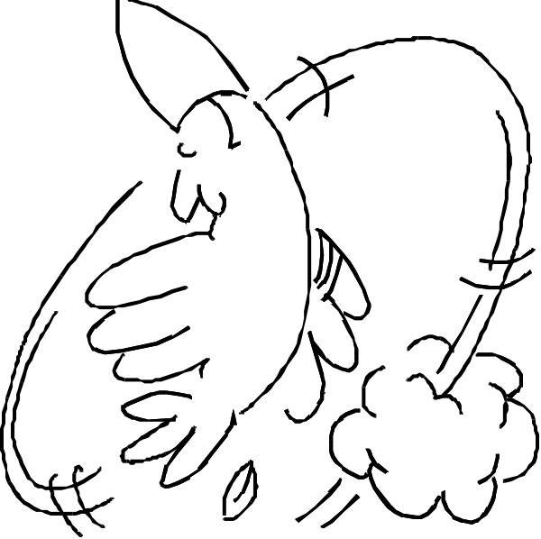 The black background of a computer screen with no visible content on it.