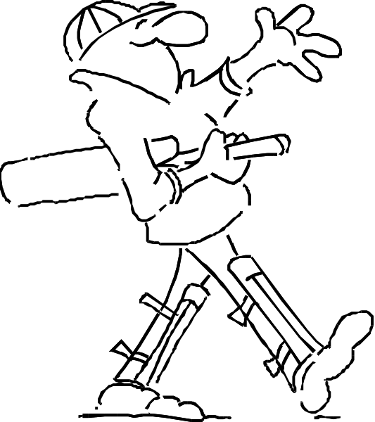 The image shows a black square with white lines creating an abstract pattern against a gray background.