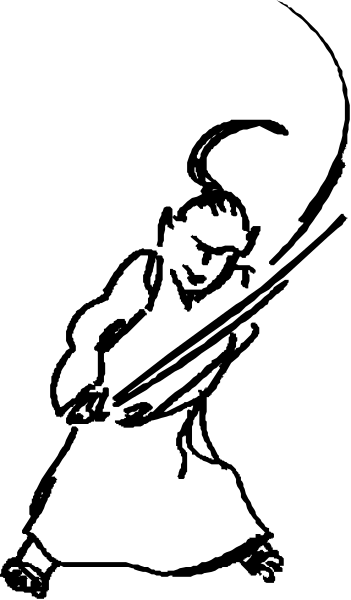 The black and white photo shows a person's face with their eyes closed against an indistinct background that appears to be darker than them due to lighting conditions.