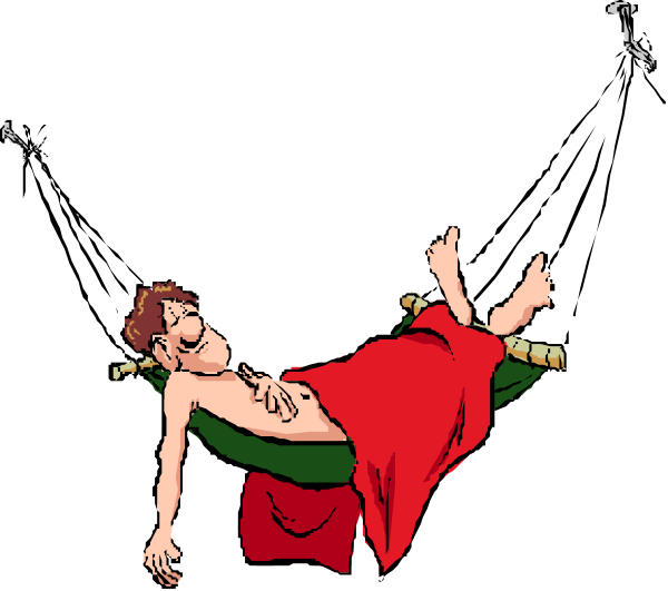 The black and white illustration shows a man lying on his back with arms outstretched as if he's flying through space while wearing red clothing that resembles an old-fashioned nightgown, suggesting it might be from another era of fashion or fantasy.