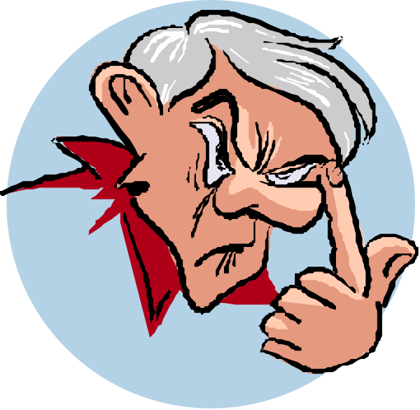 The cartoon shows two circular images with a man's face on each side of an arrow pointing from left to right. On both sides, there is text that reads "I don't know."