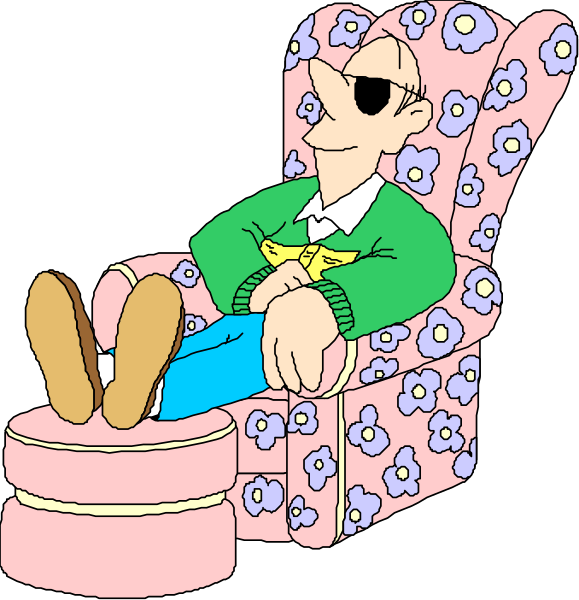 The first panel shows a man sitting on an armchair with his legs crossed over each other; he is wearing sunglasses and has short hair. He's dressed in casual attire consisting of jeans, sneakers, and a green sweater vest. In this image, there are no visible texts or objects that can be confidently identified beyond the man on the armchair. The second panel shows an older gentleman sitting comfortably with his legs crossed over each other; he is wearing sunglasses and has short hair. He's dressed in casual attire consisting of jeans, sneakers