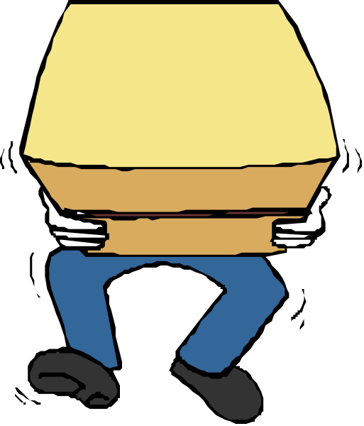 The cartoon shows a person holding up an oversized piece of cheese with their hands behind them while standing on what appears to be a platform.