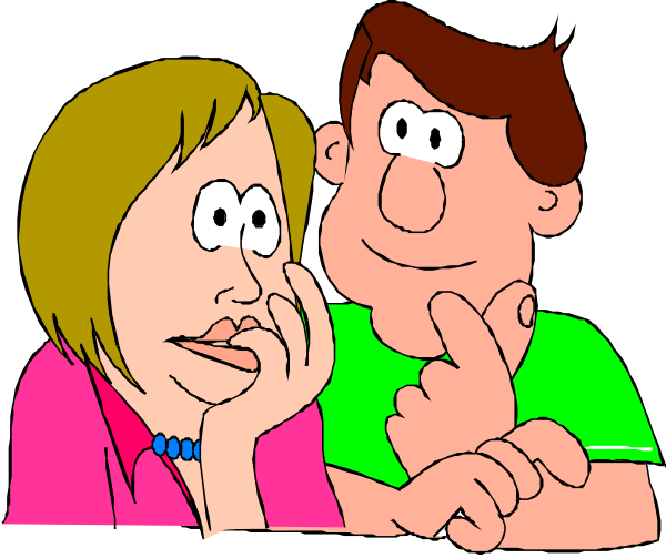 The cartoon shows a family of three sitting at an indoor table with their hands on chins as if deep in thought; there's no text present.