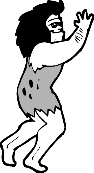 The black and white silhouette of a person dancing with their arms outstretched against a dark background.