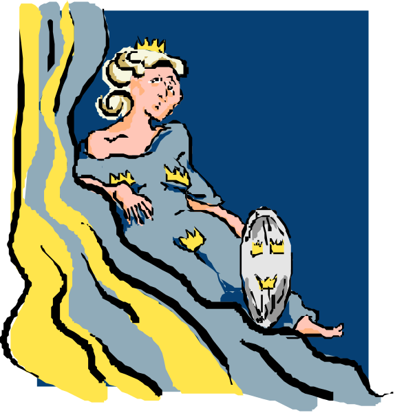 The first panel shows a woman sitting on rock with her legs crossed atop it; she is wearing blue clothing adorned with gold trim around the neckline and sleeves, holding an owl in one hand while resting another arm against herself as if contemplating something or someone off-panel. She has blonde hair styled into waves that fall over a headband on her forehead. The second panel shows the same woman now lying down comfortably with both arms behind her back; she is still wearing blue clothing and holds an owl in one hand, which appears to be asleep against its chest