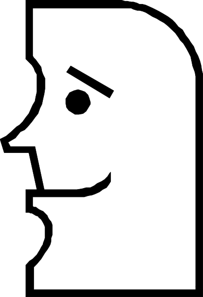 The image shows a black and white striped pattern with no distinguishable content within it.