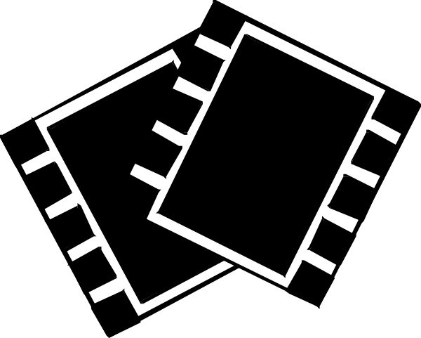The image shows two circuit boards with a black background.
