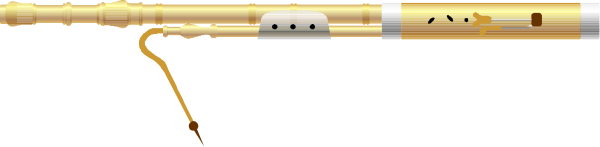 The image shows a yellow pipe with two white connectors on it against an indistinct background.