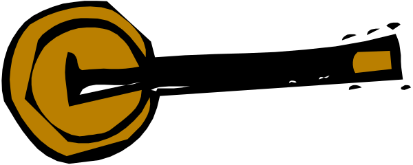 The image shows a black and white logo with an orange circle on top of it containing what appears to be two stylized hands holding something that looks like a microphone in front of them; there is no text present, so any descriptions regarding content should focus solely on visible objects or actions within the confines of this small clip-art image.