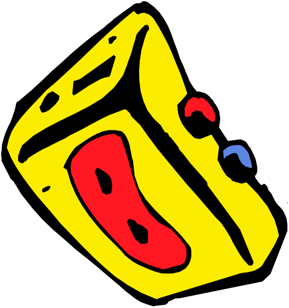 The image shows a simple line drawing of an ice cream cone with two scoops on top against a black background.