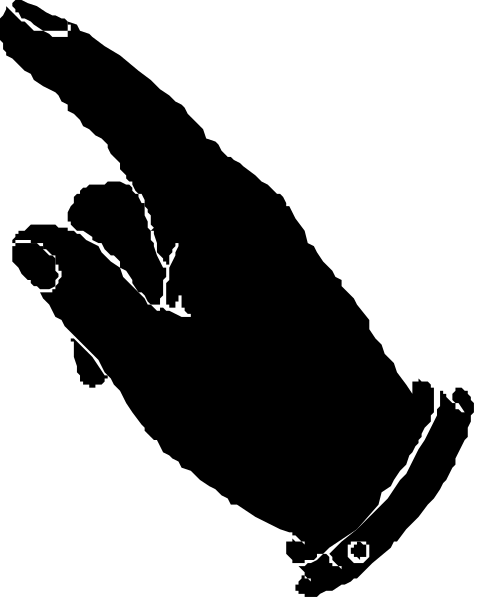 The image shows a black screen with white text that reads "Hello World!"