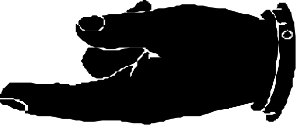 The image shows a black cat with white paws sitting on top of what appears to be an orange surface next to some text that reads "hello world".