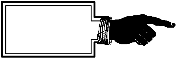 The image shows a black silhouette of an object with two visible parts against a grey background; it is difficult to discern what exactly this represents due to its simplicity and lack of detail.
