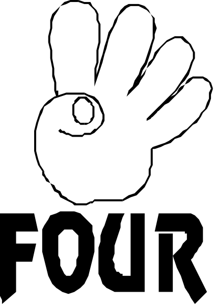 The black and white picture shows a hand with an open palm facing upwards against a dark background.