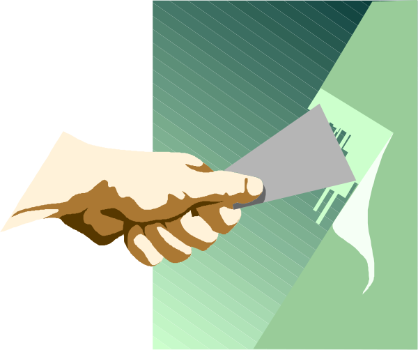 The image shows a hand holding an envelope with money inside it being handed to another person who is receiving cash from someone off-screen in exchange for something green that's partially visible on their side of the transaction, suggesting this might be taking place at night given the dark background and lighting conditions; there are no other objects or people present.