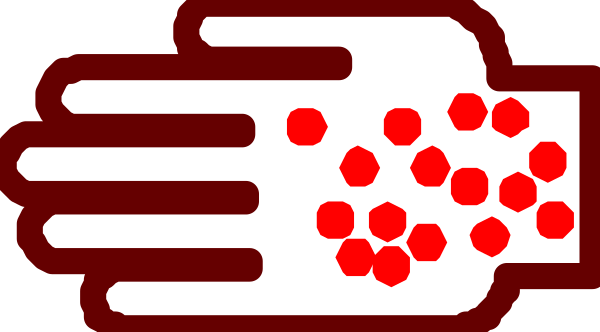 The image shows a red lightbulb with an electrical circuit symbol inside it against a dark background.